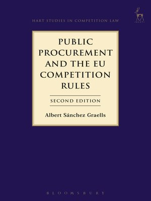 cover image of Public Procurement and the EU Competition Rules